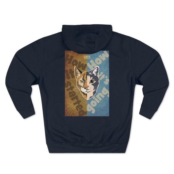 Cat Evolution - Unisex Premium Pullover Hoodie - Image 32