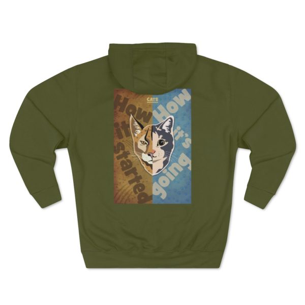 Cat Evolution - Unisex Premium Pullover Hoodie - Image 24