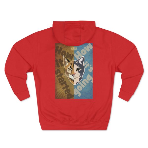 Cat Evolution - Unisex Premium Pullover Hoodie - Image 36