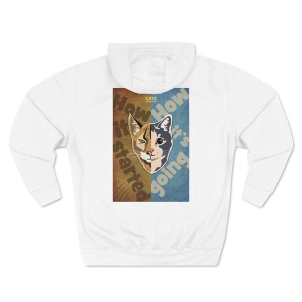 Cat Evolution - Unisex Premium Pullover Hoodie - Image 8